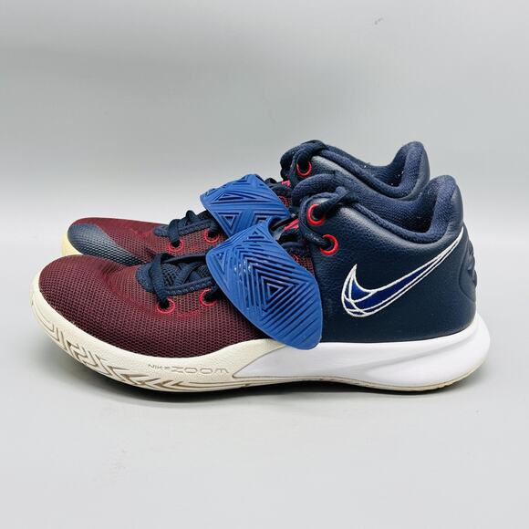 Nike Shoes Mens 6 Blue Red Kyrie Flytrap 3 Zoom Basketball Athletic Sneakers - Picture 4 of 11